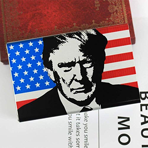 N/H Caja de cigarrillos deslizante de aluminio para regalo de las elecciones presidenciales de Estados Unidos Donald Trump Derivados Biden caja de cigarrillos deslizante de aluminio