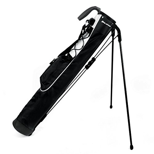 Orlimar Pitch & Putt - Bolsa de Transporte Ligera para Golf, Color Negro