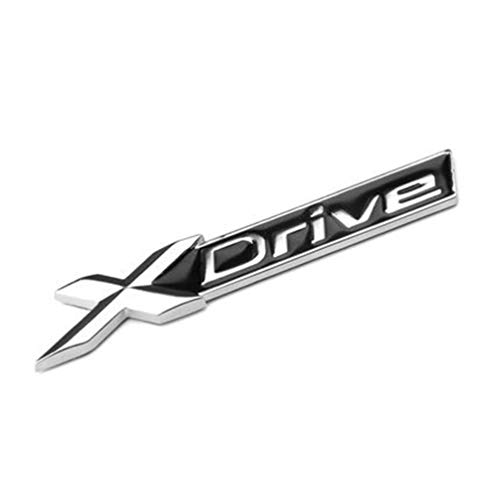 Para Bmw Xdrive 35i X1 X3 X5 X6 20i 28i 40i Logotipo Emblema Parrilla Delantera,Etiqueta Lateral AutomóVil,Etiqueta Trasera Accesorios AutomóVil Bonnet Logobadge Placa IdentificacióN Estilo AutomóVil