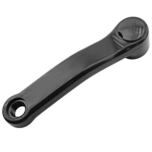 PROWHEEL - 658 : Biela izquierda de acero plastificada negra bici bicicleta (152 mm)