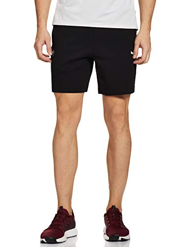 Puma BMW MMS Sweat Shorts Pantalón Corto, Hombre, Black, M