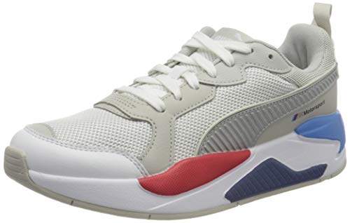 PUMA BMW MMS X-Ray, Zapatillas Unisex Adulto, Blanco White Silver/Gray Violet, 40.5 EU