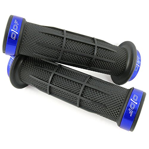 Puños compatibles con BMW R 1200C/BMW R 1200 CL, Independent, R850R (Stripe/Azul)