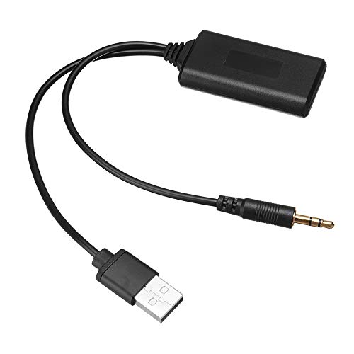 Receptor de música Bluetooth inalámbrico para coche para BMW E90, E91, E92, E93, receptor auxiliar de 3,5 mm, receptor de música estéreo