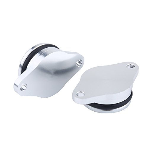 SANON Kit de Juntas de Admisión de Tapones en Blanco de Aleta de Remolino Diesel de 6X 33 Mm para BMW 320D 330D 520D 525D 530D 730D