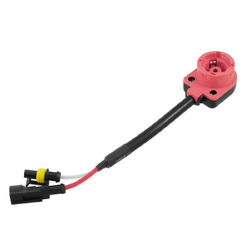 Sourcingmap D2S D2R Portalámparas Xenón Hid Bombilla Conector Balasto Adaptador