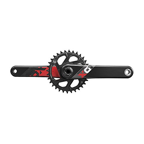 SRAM Eagle Bielas, X01, BB30, 175, Rojo, 32D, Unisex, Multicolor, M