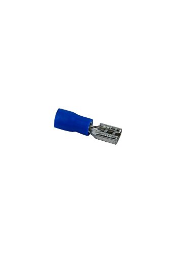 Tcentral_Auto - Bolsa de 50 terminales aislados faston Hembra Cable 2.5mm2