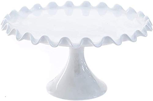 TQQ Soporte Para Tartas Bandeja de Pastel Blanco Soporte De La Torta Del Partido Boda De La Alta Base De La Magdalena Carrier Té De La Tarde Decoración Mesa De Postres Display Puestos De Comida De Beb