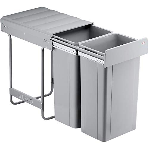 WESCO 40 DT-32 Big Bio Double – Cubo de Basura Integrado