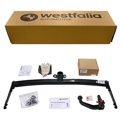 Westfalia 317132900113 Bola de Remolque para automóvil, Desmontable, con conexión electrónica