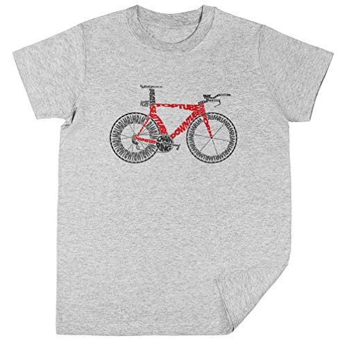 Wigoro Anatomía De Una Hora Juicio Bicicleta Niños Unisexo Chicos Chicas Gris Camiseta Kids Unisex T-Shirt