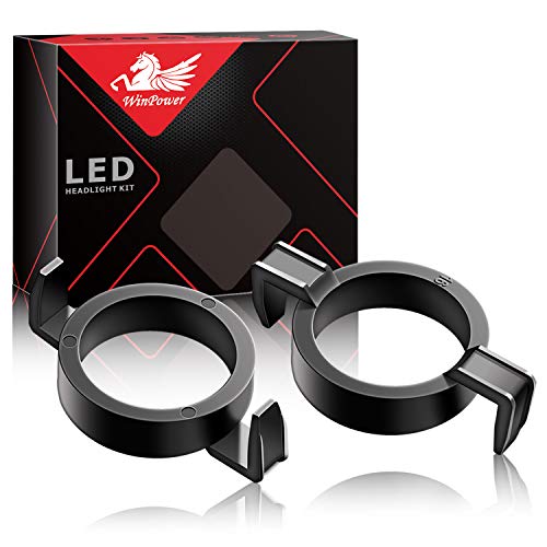 Win Power H7 LED Base de la bombilla Clips Adaptador Poseedor Anticipo Apoyo Conversión Accesorios, 2 Piezas