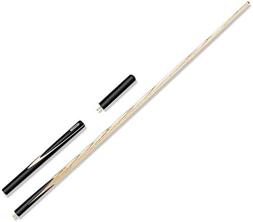 Xiaoyue Taco de Billar, 57" Hecho a Mano 3/4 Pieza Snooker Cue estándar de Billar for Adultos Bar Doble Larga Sección Ajuste for Enviar Accesorios lalay (Color : #1)