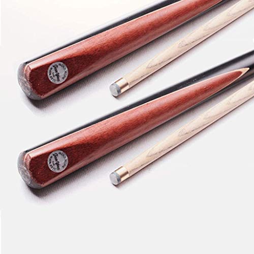 Xiaoyue Tacos de Billar, 9,5 mm de 57 Pulgadas a través del Billar Cue Hecho a Mano 19 oz Inglés Doble Sala de Billar Bola de señal Dedicado Muy Bonito Grip lalay