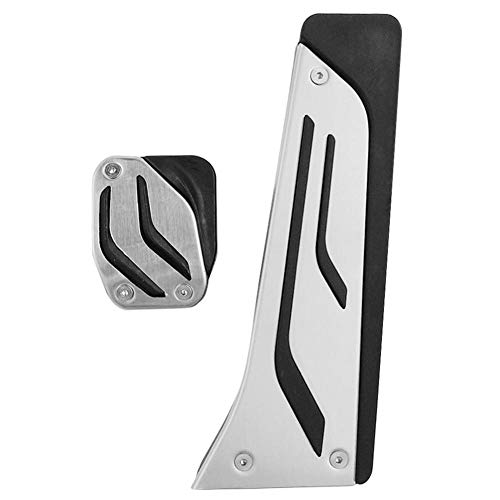 XQXSTORE Accesorios de la Cubierta de la Placa de los Pedales del reposapiés del Pedal del Embrague del Freno de Gas del Acelerador del Coche, para BMW M2 M3 M4 M5 M6 i3 i8 2016 2017