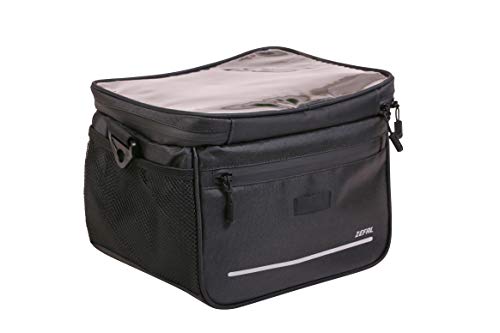 Zefal Bolsa para Manillar Unisex, Color Negro, 7 litros