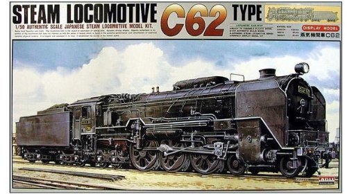 1/50 Steam Locomotive C62 (japan import)