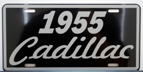 1955 55 PLACA CADILLAC METAL