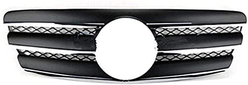 ABS Parrilla del Radiador del Parachoques Delantero para Mercedes Benz E Class W211 E320 E350 E500 2002-2006,Grill De Entrada De Aire Delantera,Modificación de Coche Accesorios de Decoracion