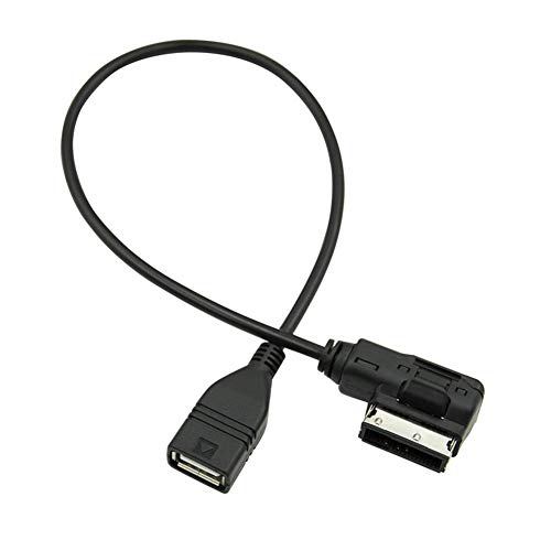 Adaptador de Cable MP3, Interfaz de Música USB AMI MMI AUX Adaptador de Cable MP3 para A3 S4 A5 S5 A6 S6 A7 A8 Q5 Q7 R8