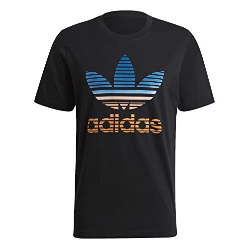 adidas Camiseta Trefoil Ombré Negro L