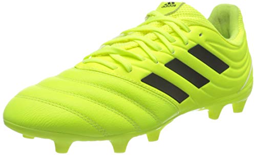 adidas Copa 19.3 FG, Zapatillas de Fútbol Hombre, Jaune Fluo Noir Jaune Fluo, 46 EU