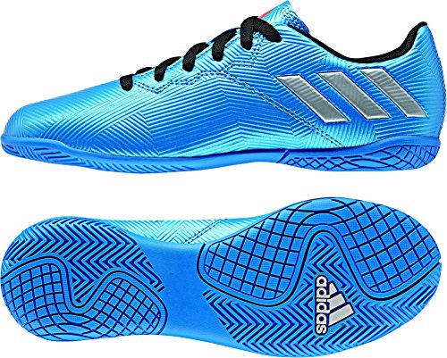 adidas Messi 16.4 IN J - Botas de fútbol Línea Messi para niños, Azul - (Azul/FTWBLA/Narsol), -33