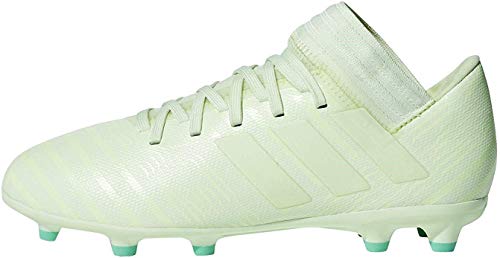 Adidas Nemeziz 17.3 FG J, Botas de fútbol Unisex niño, Blanco (Blanco/(Aerver/Aerver/Vealre) 000), 38 EU