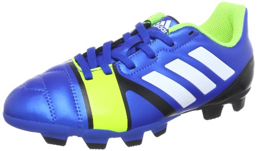 adidas Performance Nitrocharge 3.0 TRX FG J, Botas de fútbol para Niños, Azul-Blau (Blue Beauty F10 / Running White FTW/Electricity), 33 EU