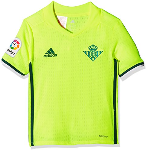 adidas - Real Betis Balompié - 3 JSY Y Camiseta, Niños, Amarillo, 140