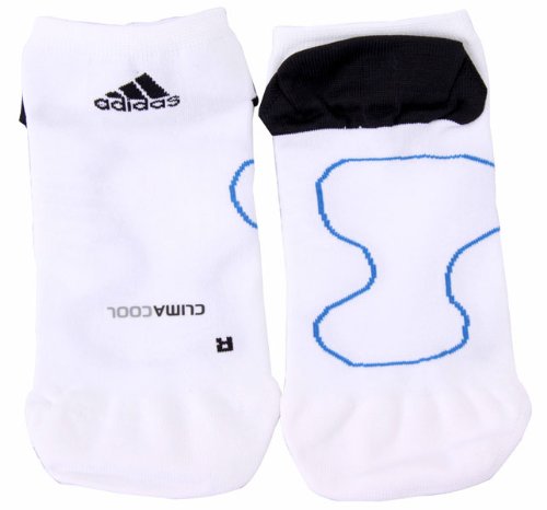 adidas T Run Trainer Liner Correr Calcetines (2 Pack), mujer, blanco