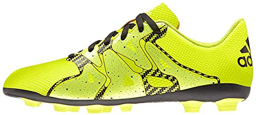 adidas X15.4 FG, Botas de fútbol, Amarillo-Gelb (Solar Yellow/Core Black/Frozen Yellow F15), 38 EU