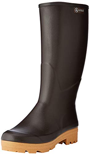 Aigle Chambord Pro 2 ISO, Botas de Goma de Trabajo Hombre, Marrón (Brun 001), 42 EU