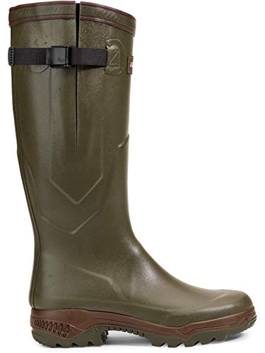 Aigle Parcours 2 Vario, Botas de agua unisex, Verde (Kaki), 43 EU