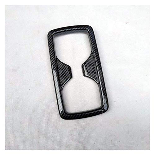 Ajuste actualizado para Toyota Rav4 Rav 4 Xa50 2019 2020 accesorios interiores piezas taza de agua en la caja de cambios ajuste plástico fibra de carbono (19rav4hsb)