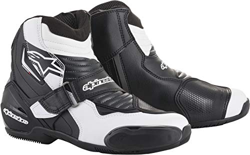 Alpinestars - Botas SMX-1 R Blanco y Negro