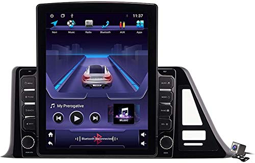 Android 9.1 Pantalla Vertical 9.7 Pulgadas Estéreo Autoradio Multimedia GPS Navegación para Toyota C-HR 2016-2020, Soporta Auto Autoradio/DSP FM/BT Sistema/Control de Volante