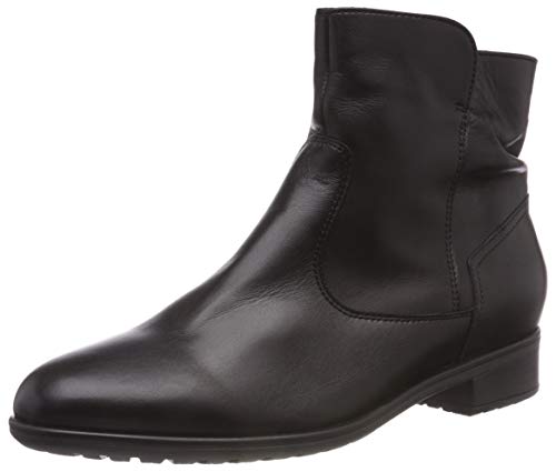 ara Liverpool-ST, Botas Plisadas Mujer, Negro (Schwarz 61), 37.5 EU