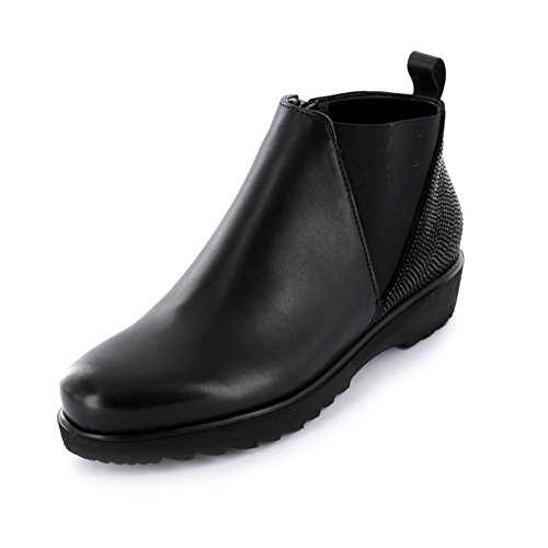 Ara Womens 12-41560 Malmo-ST Chelsea Black Leather Boots 37 EU