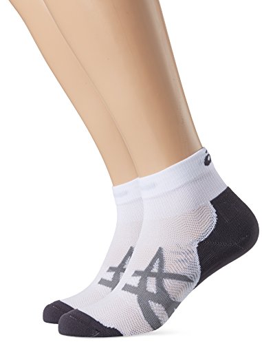 ASICS 2PPK Cushioning Calcetines, Hombre, Blanco (Real White), M