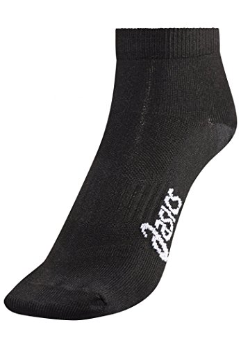 ASICS 2PPK Tech Ankle Calcetines, Hombre, Negro, XL