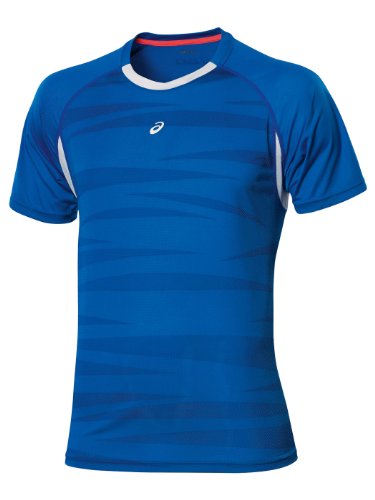 Asics - Camiseta deportiva - para hombre azul M