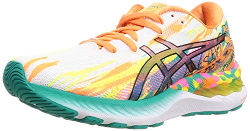 Asics Gel-Nimbus 23, Road Running Shoe Mujer, Rose Puissant Jaune, 39 EU