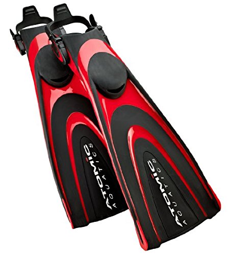 Atomic Aquatics - Blade Fin, Color Rojo, Talla EU 42-43