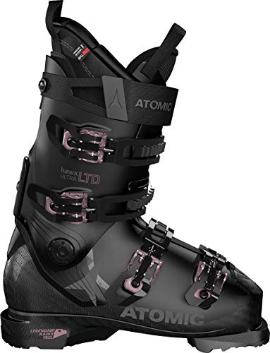 ATOMIC HAWX Ultra LTD W GW, Botas de esquí Mujer, Black/Rose Gold, 37.5 EU