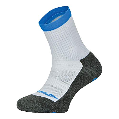 Babolat Pro 360 Men Calcetines, Hombre, White/Diva Blue, 47/50