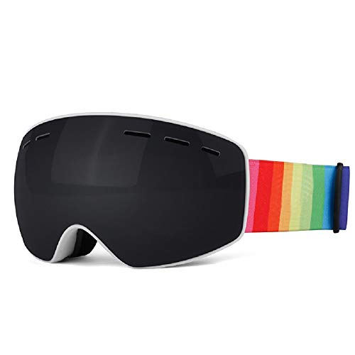 BALALALA NiñO Gafas De Esquí Gafas Esqui Snowboard Nieve Espejo para Hombre Mujer Adultos Juventud JóVenes Chicos Chicas Anti Niebla Gafas De Esquiar 100％ ProteccióN UV Antiniebla Y Antideslumbrante