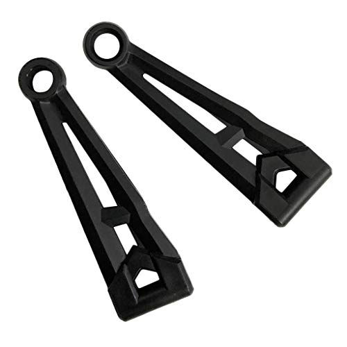 Baoblaze 2X Brazos de Suspensión Superiores Delanteros de Aluminio para XLH 9130/9136/9137 RC Monster Buggy Truck