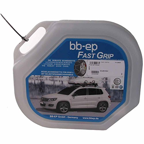 BB-EP Cadena de Nieve para Citroen C4 Picasso, C4 Grand Picasso (2013) con el tamaño de neumático 205/55 R17 – con selbstspannm Bandeja de Carga – Garantía de 5 años con ö de Norma, Uni y TÜV